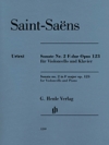 チェロとピアノの為のソナタ・No.2・ヘ長調・Op.123（カミーユ・サン＝サーンス）（チェロ+ピアノ）【Sonata for Violoncello and Piano No. 2 in F Major, Op. 123】