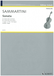 ソナタ・ト長調（ジョヴァンニ・バッティスタ・サンマルティーニ）（チェロ+ピアノ）【Sonata in G Major】