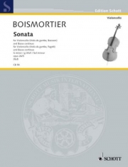 ソナタ・ト短調・OP.26・No.5（ジョゼフ・ボダン・ド・ボワモルティエ）（チェロ+ピアノ）【Sonata in G Minor Op. 26, No. 5】