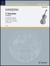 ソナタ・ヘ長調＆ト長調（アントニオ・ヴァンディーニ）（チェロ+ピアノ）【Sonatas in F Major and G Major】