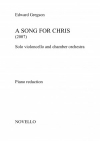 クリスの為の音楽（エドワード・グレグソン）（チェロ+ピアノ）【A Song for Chris】