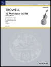 12のやさしい小品・Op.4・Book 2（アーノルド・トローウェル）（チェロ+ピアノ）【12 Easy Pieces, Op. 4・book2】