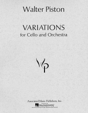変奏曲（ウォルター・ピストン）（チェロ+ピアノ）【Variations】