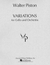 変奏曲（ウォルター・ピストン）（チェロ+ピアノ）【Variations】