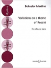 ロッシーニの主題による変奏曲（ボフスラフ・マルティヌー）（チェロ+ピアノ）【Variations on a Theme of Rossini】