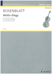 ワルツ・哀歌（アレクサンダー・ローゼンブラット）（チェロ＋ピアノ）【Waltz-Elegy】
