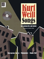 クルト・ヴァイル曲集（チェロ+ピアノ）【Kurt Weill Songs・Play-Along】