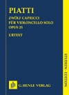 12のカプリッチョ・Op.25（アルフレード・ピアッティ）（チェロ）【12 Capricci Op. 25 for Violoncello Solo】