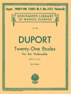 21のエチュード・Book 2（ジャン＝ピエール・デュポール）（チェロ）【21 Etudes – Book 2】