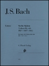 6つの組曲・BWV 1007-1012（バッハ）（チェロ）【6 Suites for Violoncello Solo BWV 1007-1012】