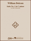 組曲・No.1・ハ長調（ウィリアム・ボルコム）（チェロ）【Suite No. 1 in C Minor】