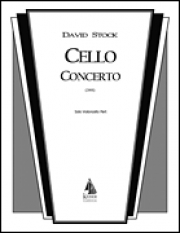 チェロ協奏曲（デイビット・ストック）（チェロ）【Cello Concerto】
