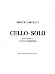 チェロ・ソロ（Patrick Marcland）（チェロ）【Cello-Solo】