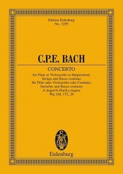 協奏曲・イ長調（カール・フィリップ・エマヌエル・バッハ）（チェロ）【Concerto in A Major】