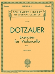 チェロの為の練習曲・Book 1（フリードリヒ・ドッツァウアー）（チェロ）【Exercises for Violoncello – Book 1】