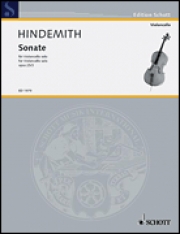 ソナタ・Op.25・No.3 (1922)（パウル・ヒンデミット）（チェロ）【Sonata, Op. 25, No. 3 (1922)】