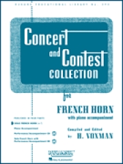 フレンチ・ホルンのためのコンサート & コンテスト・コレクション（ホルン+ピアノ）【Concert and Contest Collection for French Horn】