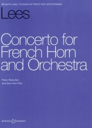 ホルンとオーケストラの為の協奏曲（ベンジャミン・リーズ）（ホルン+ピアノ）【Concerto for Horn and Orchestra】