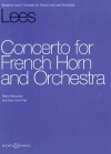 ホルンとオーケストラの為の協奏曲（ベンジャミン・リーズ）（ホルン+ピアノ）【Concerto for Horn and Orchestra】