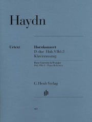 ホルンとオーケストラの為の協奏曲・ニ長調・Hob.VIId:3（ハイドン）（ホルン+ピアノ）【Concerto for Horn and Orchestra D Major Hob.VIId:3】