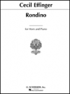 ロンディーノ（セシル・エフィンジャー）（ホルン+ピアノ）【Rondino】