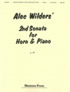 ホルンとピアノの為のソナタ・No.2（アレック・ワイルダー）（ホルン+ピアノ）【Sonata No. 2 for Horn and Piano】