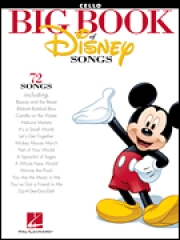 ディズニー・ソングス大曲集（チェロ）【The Big Book of Disney Songs】