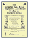ホルンの為の335の旋律的,漸進的,技巧的な練習曲・第2巻（ホルン）【335 Selected Melodious Progressive & Technical Studies】