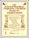 ホルンの為の335の旋律的,漸進的,技巧的な練習曲・第1巻（ホルン）【335 Selected Melodious Progressive & Technical Studies】