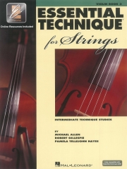 ストリングスの為のエッセンシャル・テクニック・Book3（ヴァイオリン）【Essential Technique for Strings (Essential Elements Book 3】