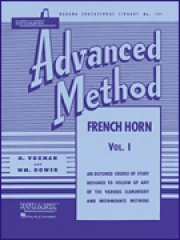 ルバンク上級バリトン教本・Vol.1（ユーフォニアム）【Rubank Advanced Method – Trombone or Baritone, Vol. 1】