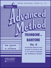 ルバンク上級バリトン教本・Vol.2（ユーフォニアム）【Rubank Advanced Method – Trombone or Baritone, Vol. 2】