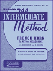 ルバンク中級ホルン教本（ホルン）【Rubank Intermediate Method – French Horn in F or E-flat】