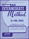 ルバンク中級テューバ教本（テューバ）【Rubank Intermediate Method for Bass/Tuba】