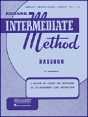 ルバンク中級バスーン教本（バスーン）【Rubank Intermediate Method – Bassoon】