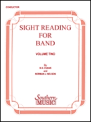 バンドの為の初見練習・Book2（バス・クラリネット）【Sight Reading for Band, Book 2】