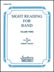 バンドの為の初見練習・Book3（バス・クラリネット）【Sight Reading for Band, Book 3】