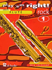 すぐにロックを演奏しよう・Vol.1（エリック・フェルトカンプ）（フルート）【Play 'Em Right Rock – Vol. 1】