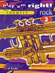 すぐにロックを演奏しよう・Vol.2（エリック・フェルドカンプ）（トランペット）【Play 'Em Right Rock – Vol. 2】