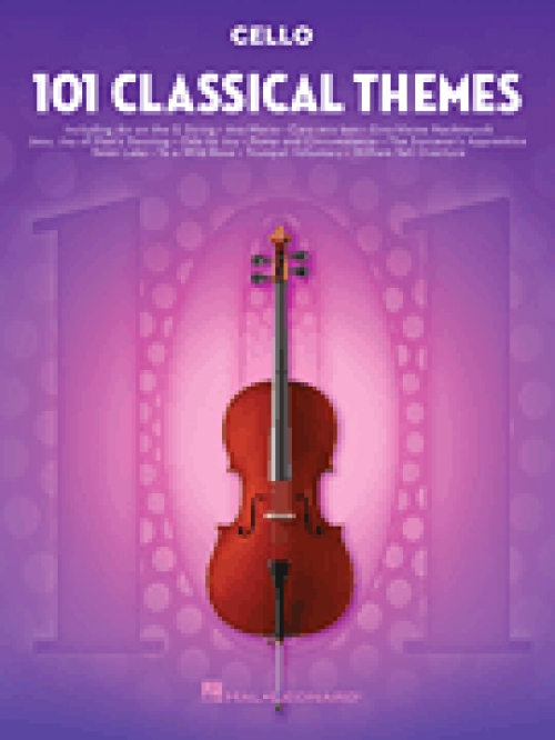 チェロ為のクラシカル・テーマ・101曲集（チェロ）【101 Classical Themes for Cello】 - 吹奏楽の楽譜販売は