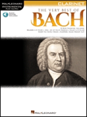 ベリー・ベスト・オブ・バッハ（クラリネット）【The Very Best of Bach・Play-Along】