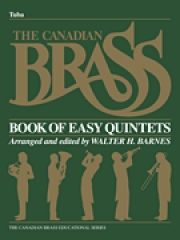 カナディアン・ブラス・テューバ初級5重奏（テューバ）【The Canadian Brass Book of Beginning Quintets】