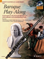 バロック・プレイ・アロング（フルート）【Baroque Play-Along】