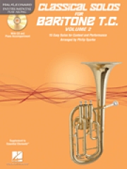 ユーフォニアムの為のクラシカル・ソロ曲集・Vol.2   (Baritone T.C.)（ユーフォニアム）【Classical Solos for Baritone T.C., Vol. 2】