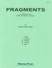 フラグメンツ（ロバート・マッキンスキー）  (木管三重奏)【Fragments】