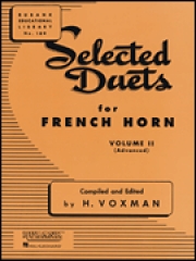 ホルンのためのデュエット曲集・Vol.2  (ホルン二重奏)【Selected Duets for French Horn Vol.2】