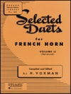 ホルンのためのデュエット曲集・Vol.2  (ホルン二重奏)【Selected Duets for French Horn Vol.2】