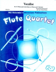 フルート四重奏の為のヴォカリーズ (セルゲイ・ラフマニノフ) 　(フルート四重奏)【Vocalise for Flute Quartet】