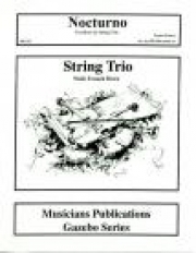 ノクターン・Op.7 (弦楽三重奏＋ホルン)【Nocturno/Horn & String Trio】