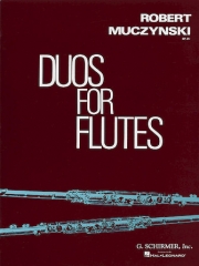 フルートの為のデュオ・ Op. 34 (ロバート・ムチンスキ) 　(フルートニ重奏)【Duos for Flutes, Op. 34】